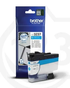 BROTHER LC-3237C / LC3237C (cyan) - Tusze oryginalne - miniaturka - grafika 1