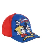Czapki damskie - Disney Mickey Mouse Czapka "Myszka Miki" w kolorze czerwono-niebieskim ze wzorem - miniaturka - grafika 1