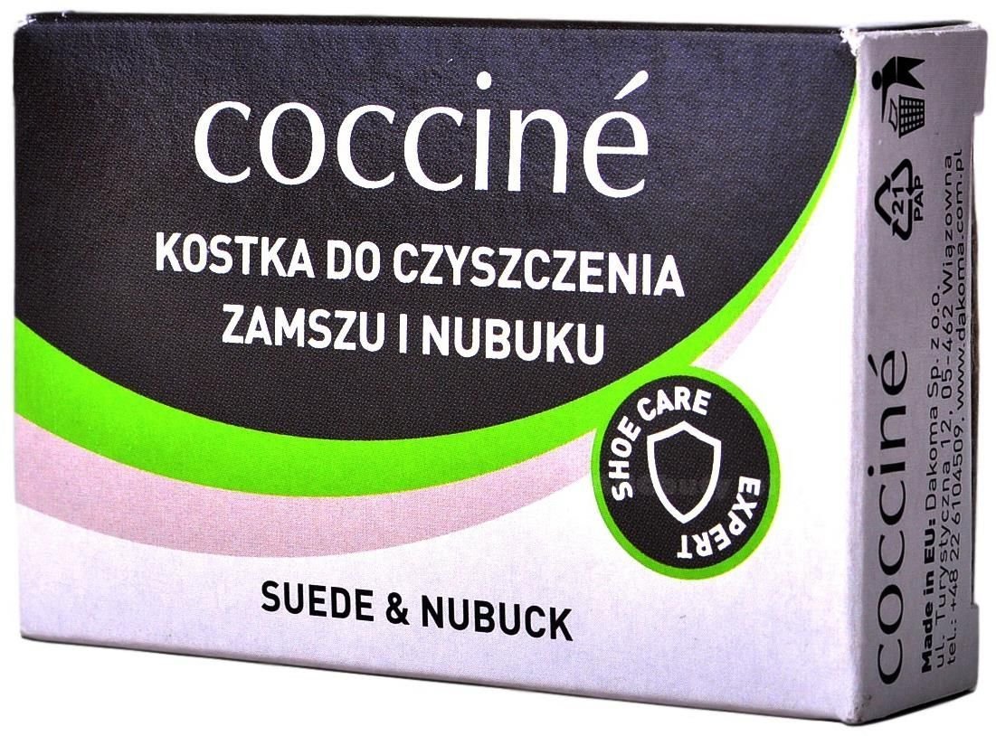 Kostka czyszcząca CZYŚCIK GUMKA DO SKÓRY Szorstkiej ZAMSZU NUBUKU WELURU