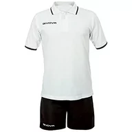 Zestawy męskiej odzieży sportowej - Givova, zestaw street, biały/czarny, M - miniaturka - grafika 1