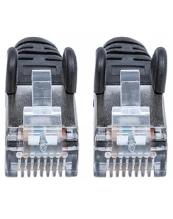 Intellinet Network Solutions Patchcord Cat6A SFTP 7.5m czarny (318815) - Kable komputerowe i do monitorów - miniaturka - grafika 1