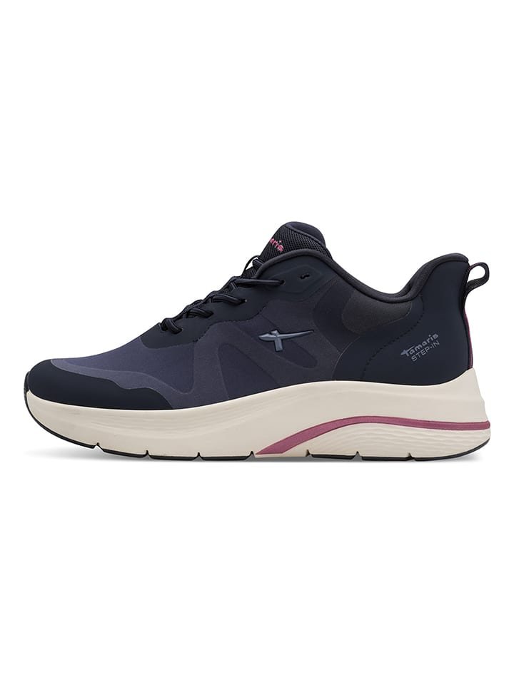 Tamaris Sneakersy w kolorze granatowym