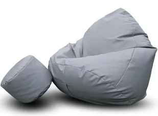 Pufa sako XXXL worek + gratis szara - Pufy i podnóżki - miniaturka - grafika 1