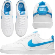 Sneakersy męskie - Nike Buty Męskie Sportowe Court Vision Low DH2987-105 Sneakersy Białe 45 - miniaturka - grafika 1