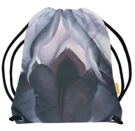 Torby szkolne - Worek Czarna Iris III Georgia O’Keeffe-Standard - miniaturka - grafika 1