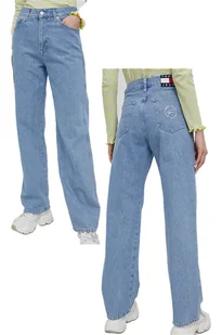 Spodnie Tommy Jeans Betsy Loose DW0DW12358 27/30 - Spodnie damskie - miniaturka - grafika 1