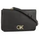 Torebki damskie - Torebka Listonoszka Re-Lock Double Guset Black K60K611531 BAX (CK372-a) Calvin Klein - miniaturka - grafika 1
