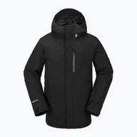 Kurtki narciarskie - Kurtka snowboardowa męska Volcom L Ins Gore-Tex czarna G0452302 s - miniaturka - grafika 1