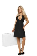 Piżamy damskie - HALKA AFRODYTA (kolor granat, rozmiar 2xl) - miniaturka - grafika 1