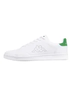 Trampki damskie - Kappa Sneakersy "Limit" w kolorze biało-zielonym - miniaturka - grafika 1