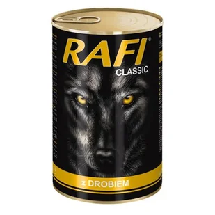 Rafi Classic Dog Karma z drobiem 1240g - Mokra karma dla psów - miniaturka - grafika 1
