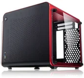 Obudowy komputerowe - RAIJINTEK METIS EVO TG Mini ITX szkło hartowane - czerwona - miniaturka - grafika 1