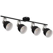 Oprawy, klosze i abażury - KANLUX, Oprawa Ścienno-Sufitowa Derato EL-4l B-SR, czarna - miniaturka - grafika 1