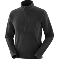 Bluzy sportowe męskie - BLUZA SALOMON ESSENTIAL MIFLEECE HZ M C21125 - miniaturka - grafika 1