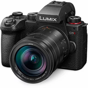 Panasonic Lumix G9 II + Leica 12-60 czarny - Aparaty Cyfrowe - miniaturka - grafika 1
