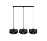 Lampy sufitowe - Żyrandol na lince VEST 3xE27/60W/230V - miniaturka - grafika 1