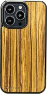 Etui i futerały do telefonów - BeWood Drewniane Etui iPhone 13 Pro OLIWKA - miniaturka - grafika 1