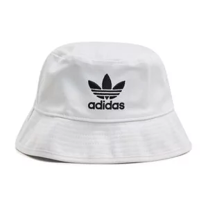 Adidas Bucket Trefoil Bucket Hat FQ4641 White - Portfele - miniaturka - grafika 1