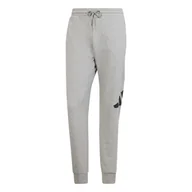 Spodnie męskie - Męskie Spodnie ADIDAS M BL FT PT JE8969 – Szary - miniaturka - grafika 1