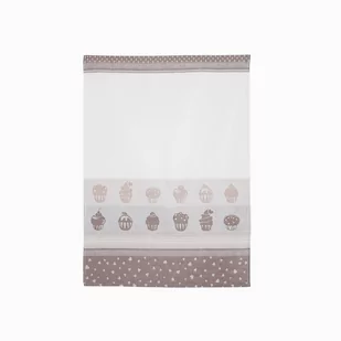Fl1 ŚCIERKA MUFFIN 50X70CM BRĄZ/BEŻ 80Z-ŚCI-MUF/BR - Ściereczki, gąbki, czyściki - miniaturka - grafika 1