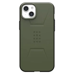 UAG Civilian Magsafe do iPhone 15 Plus olive - Etui i futerały do telefonów - miniaturka - grafika 1