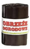 Ogrodzenia - Obrzeże Trawnikowe, Obrzeża, Palisady 15 Cm X 9 M Brązowe - miniaturka - grafika 1