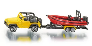 Siku Jeep z Łodzią 1658 - Samochody i pojazdy dla dzieci - miniaturka - grafika 2