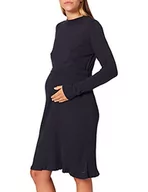 Sukienki ciążowe - ESPRIT Maternity Sukienka damska z dzianiny Ls, Night Sky Blue - 485, 42 - miniaturka - grafika 1