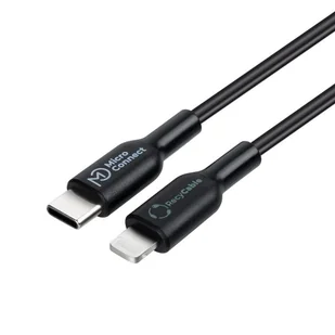 Microconnect ECO-USB3.1CL1 kabel Lightning 1 m Czarny - Kable komputerowe i do monitorów - miniaturka - grafika 1