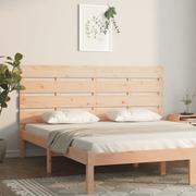 Inne meble do sypialni - Lumarko Wezgłowie łóżka, 160x3x80 cm, lite drewno sosnowe - miniaturka - grafika 1