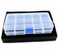 Meble modułowe i akcesoria - Organizer Na Koraliki Pudełko Pojemnik 15 Przegród - miniaturka - grafika 1