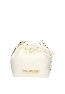Love Moschino Jc4244pp0gkq0100, damska torba na ramię, biała, biały - Torebki damskie - miniaturka - grafika 1