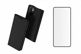 Dux Ducis Etui z Klapką + Szkło Hartowane do Xiaomi Redmi 10 - Etui i futerały do telefonów - miniaturka - grafika 1