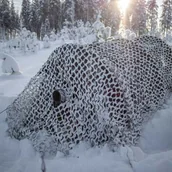 Akcesoria fotograficzne - Siemens Buteo Photo Gear Camouflage Net 3 white/grey 2,4 x 3m - miniaturka - grafika 1