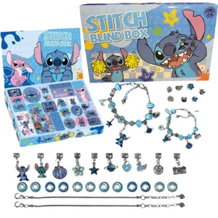 Zestaw do Tworzenia Biżuterii LILIO & STICH KORALIKI ZAWIESZKI PUDEŁKO - Zestawy biżuterii dla kobiet - miniaturka - grafika 1