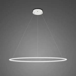 Altavola Design lampa wisząca Ledowe Okręgi No.1 biała in 4k - Lampy sufitowe - miniaturka - grafika 2