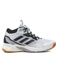 Piłka nożna - Buty halowe adidas Crazyflight 5 Mid IH7720 Biały - miniaturka - grafika 1