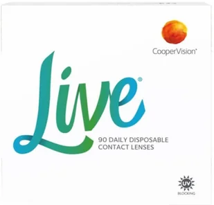 CooperVision Live, 90 szt. - Soczewki kontaktowe - miniaturka - grafika 1