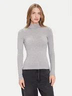 Swetry damskie - Guess Golf W4BP14 KCGM2 Szary Slim Fit - miniaturka - grafika 1