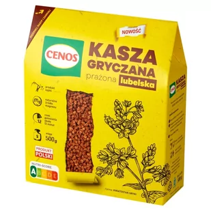 Cenos Kasza gryczana prażona lubelska 500 g - Kasza - miniaturka - grafika 1