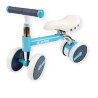 Rowerki biegowe - Rowerek biegowy 1001 Stalowy na roczek Niebieski - miniaturka - grafika 1