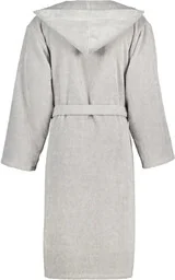 Cawo Szlafrok męski Pure Hooded Stone - Szlafroki damskie - miniaturka - grafika 1