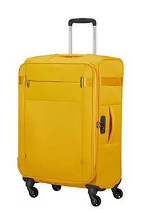 Samsonite Citybeat - Spinner M, walizka z możliwością rozbudowy, 66 cm, 67/73 l, żółta (Golden Yellow), żółty (Golden Yellow), Spinner M (66 cm - 67/73 L), Walizki i wózki - Walizki - miniaturka - grafika 1