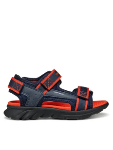Geox Sandały J Airadyum Bo J45F1B 014ME C0735 S Granatowy - Buty dla chłopców - miniaturka - grafika 1
