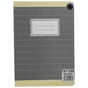 Zeszyty szkolne - Pattern Grey Brulion Oprawa Półtwarda 96K A5 W Kratkę - miniaturka - grafika 1
