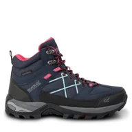 Buty trekkingowe damskie - Trekkingi Regatta LdySamarisIIIBoot RWF834 Granatowy - miniaturka - grafika 1