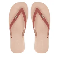 Klapki i japonki damskie - Japonki Melissa Melissa Sun Long Beach II Ad 35781 Różowy - miniaturka - grafika 1