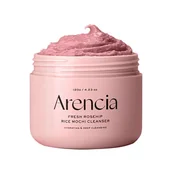 Kosmetyki do mycia twarzy - Arencia Fresh Rosehip Rice Mochi Cleanser 120 g Kojąca pasta do mycia twarzy - miniaturka - grafika 1