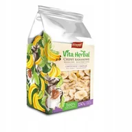 Karma dla gryzoni - Vitapol Vitaherbal Chipsy bananowe Dla gryzonia 0,15 kg [4112] 6167 - miniaturka - grafika 1