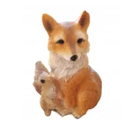 Zabawki kreatywne - Figurka zwierzątka lis wiewiórka dekoracja - miniaturka - grafika 1